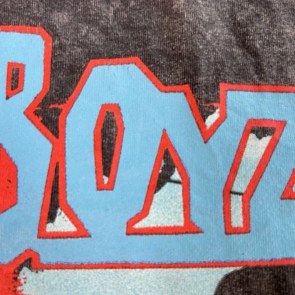 Boyz N The Hood Graphic T-Shirt Mens Large Acid Wash Black Ice Cube Movie Tee 90